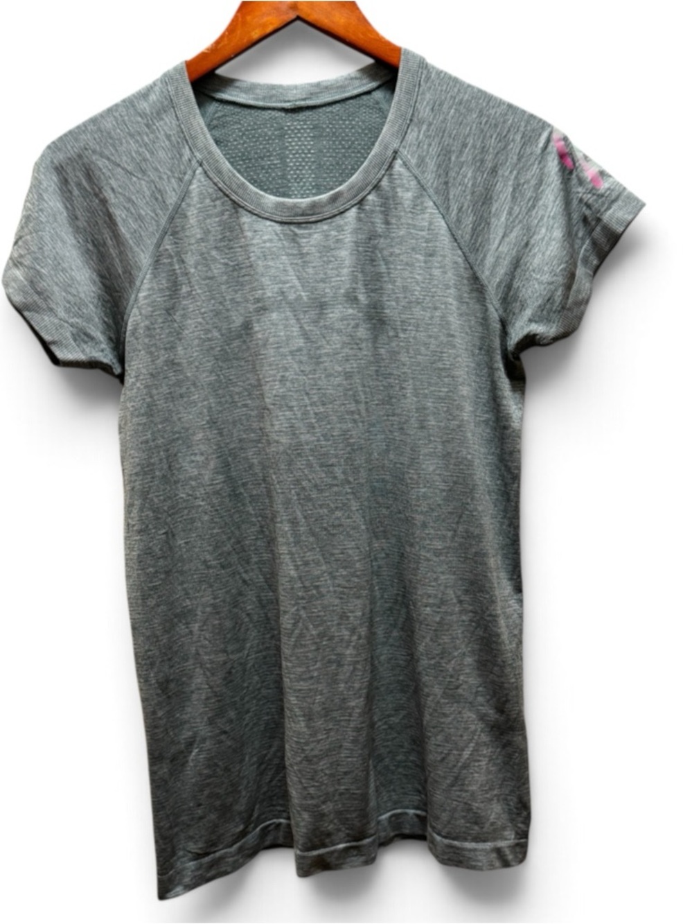 Lululemon Swiftly Tech Short Sleeve Running Tee Gray Green Size 10